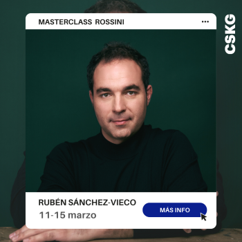 Rossini Masterclass con RUBÉN SÁNCHEZ-VIECO