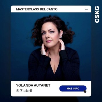 Masterclass Bel Canto con YOLANDA AUYANET