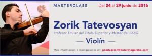 Novedades Educativas - banner masterclass Zorik Tatevosyan